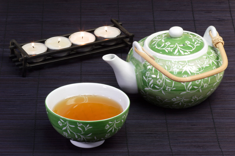green tea candle canstockphoto1640986